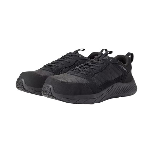 Merrell Men's Black Alpine Sneaker Carbon Fiber Work Shoe Size 8.5 - Picture 1 of 10